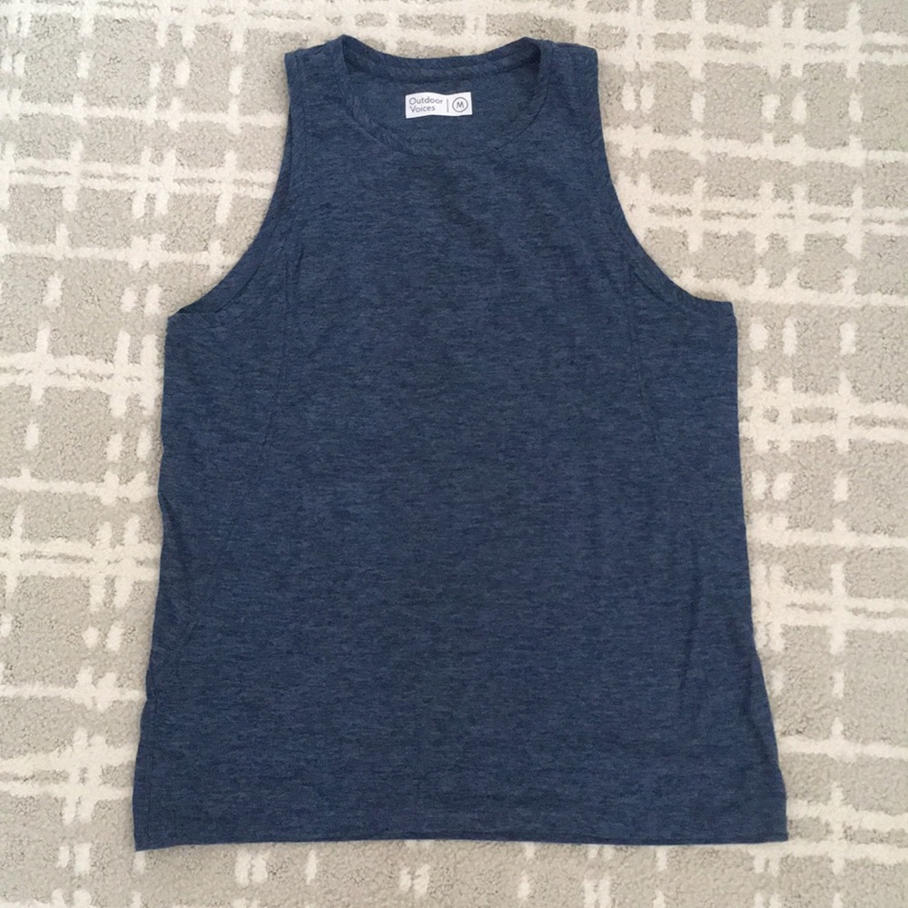 Outdoor Voices Blue Tank Top